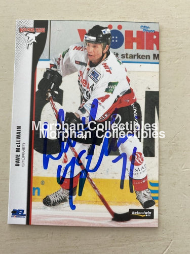 Dave Mcllwain Hockey Cards German League #7 Card