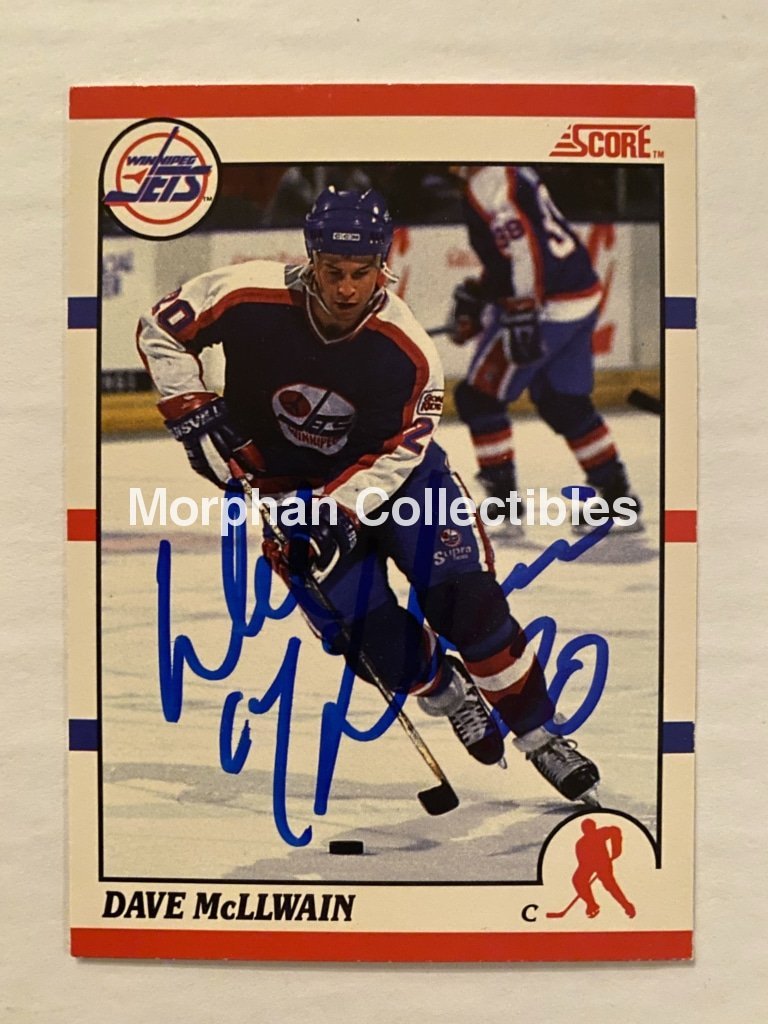 Dave Mcllwain - Autographed Card 1990-91 Score #4