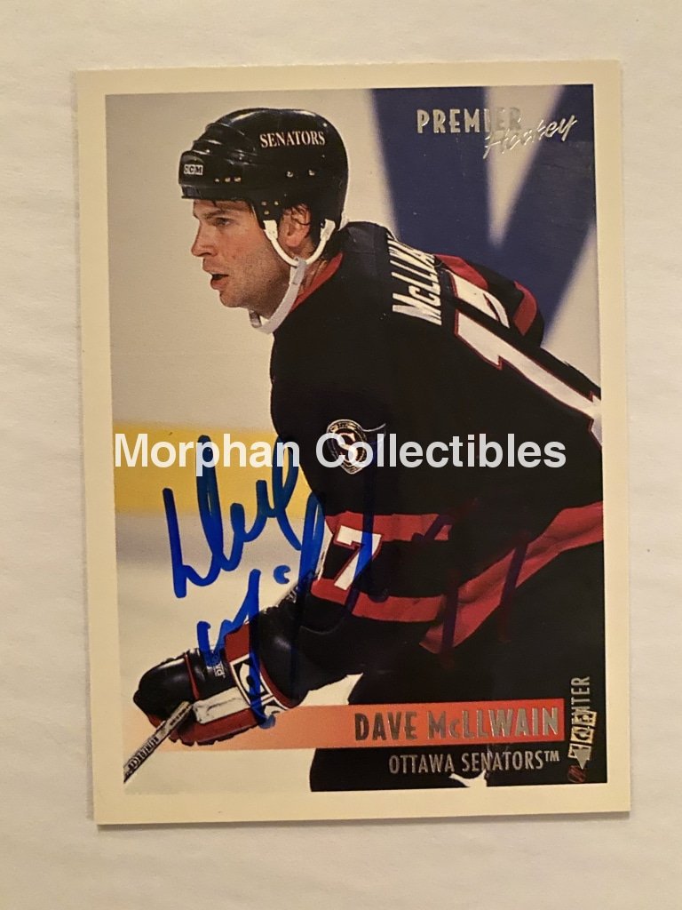 Dave Mcllwain - Autographed Card 1994-95 Premier #2