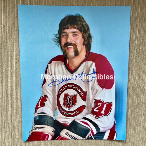Dennis Maruk - Autographed 8X10 Photo Cleveland Barons #1
