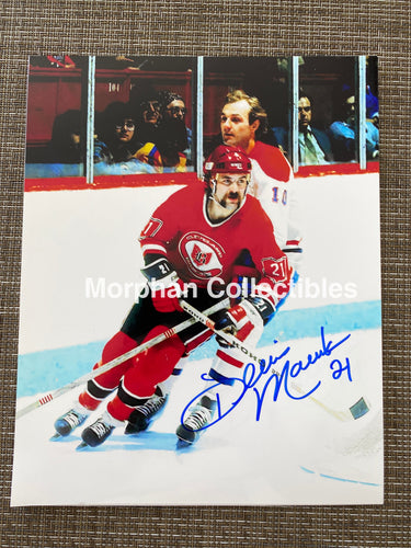 Dennis Maruk - Autographed 8X10 Photo Cleveland Barons