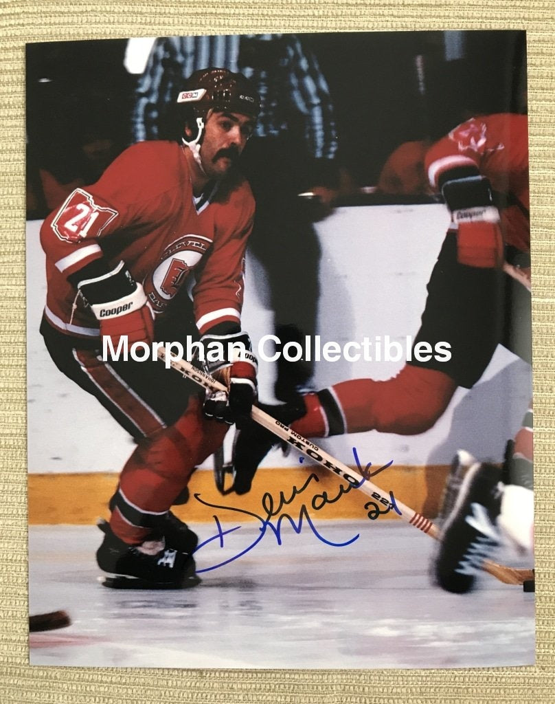 Dennis Maruk - Autographed 8X10 Photo Cleveland Barons