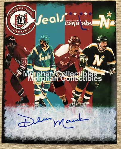 Dennis Maruk - Autographed 8X10 Photo Custom