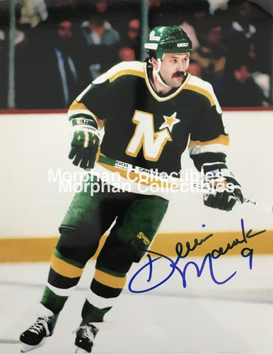 Dennis Maruk - Autographed 8X10 Photo Minnesota North Stars