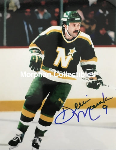 Dennis Maruk - Autographed 8X10 Photo Minnesota North Stars