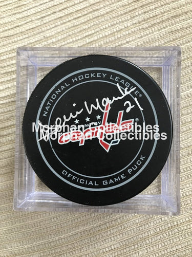 Dennis Maruk - Autographed Washington Puck