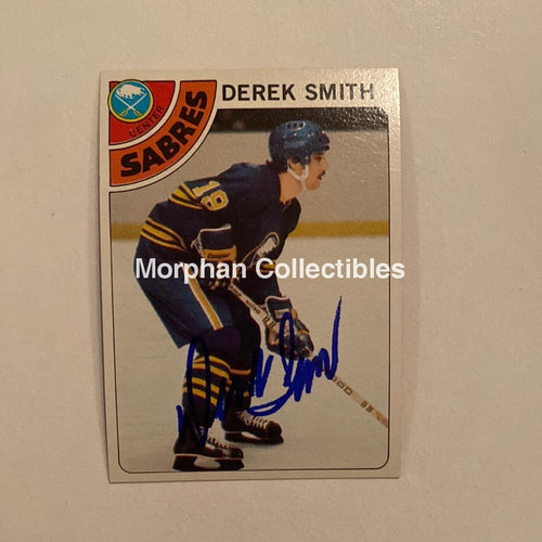 Derek Smith - Autographed Card Opc 1978-79