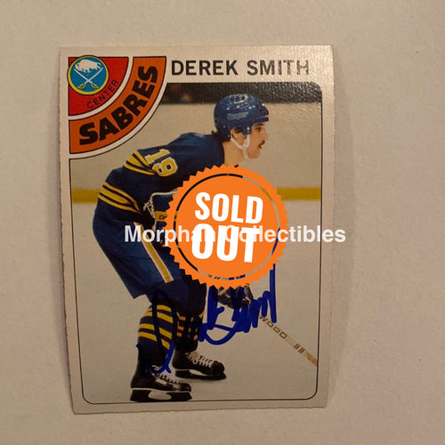 Derek Smith - Autographed Card Opc 1978-79