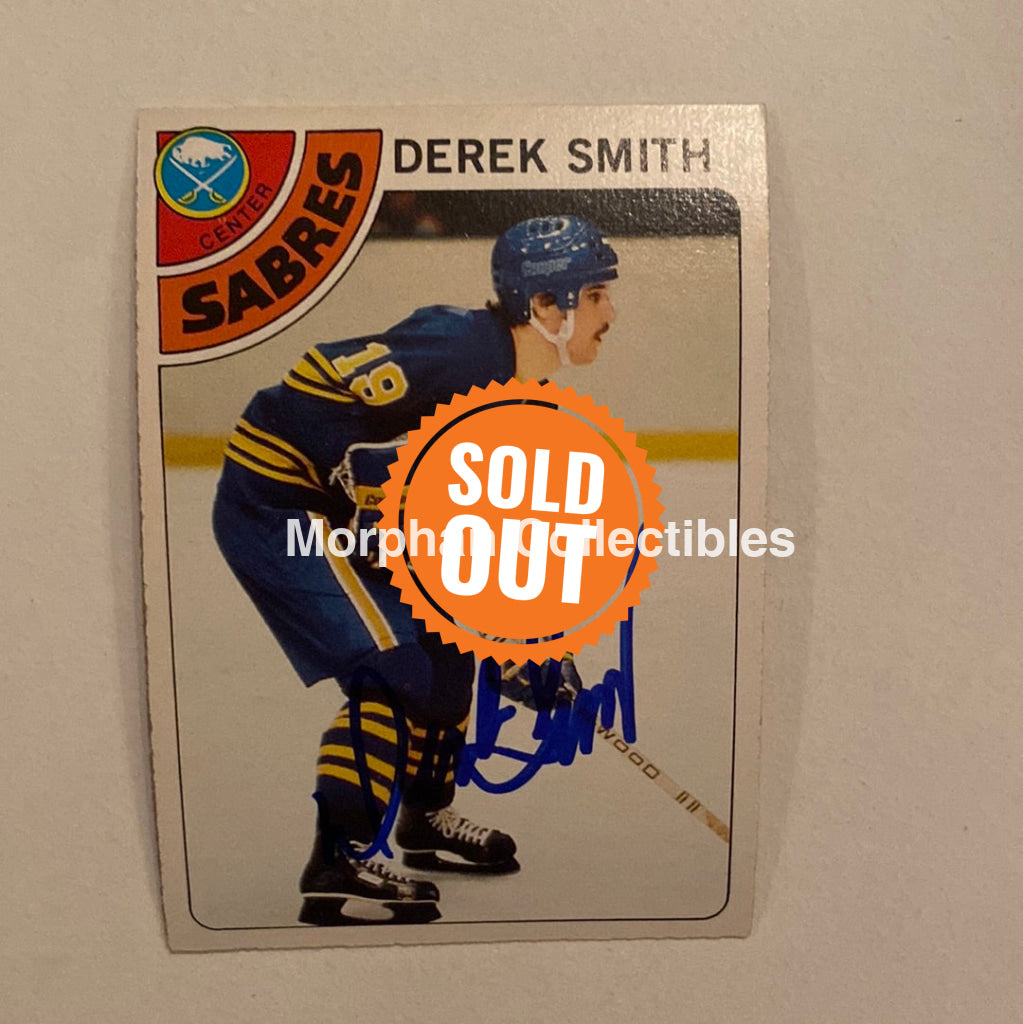 Derek Smith - Autographed Card Opc 1978-79