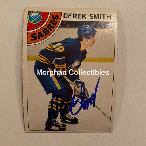 Derek Smith - Autographed Card Opc 1978-79