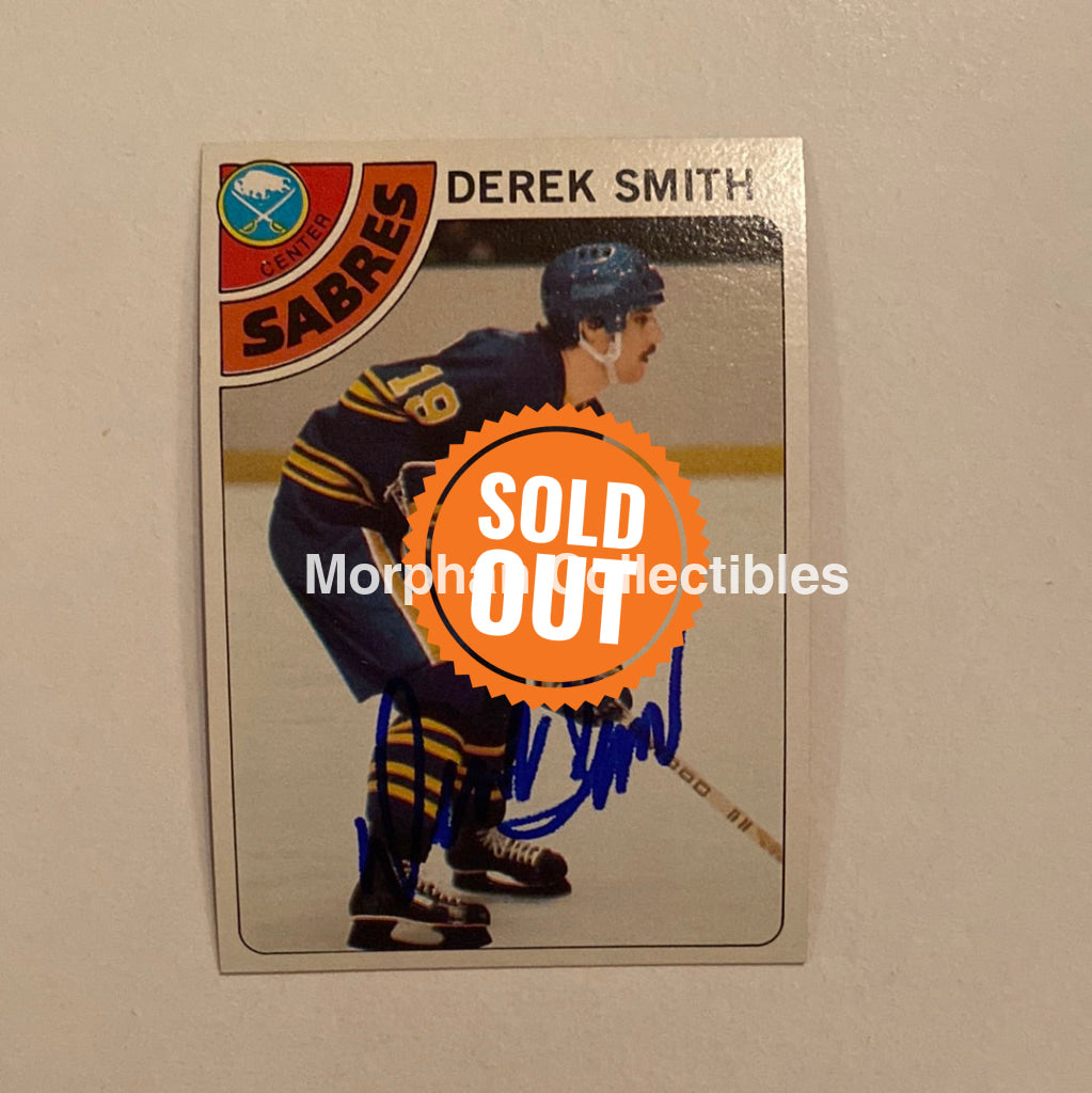 Derek Smith - Autographed Card Opc 1978-79