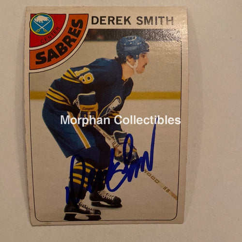 Derek Smith - Autographed Card Opc 1978-79