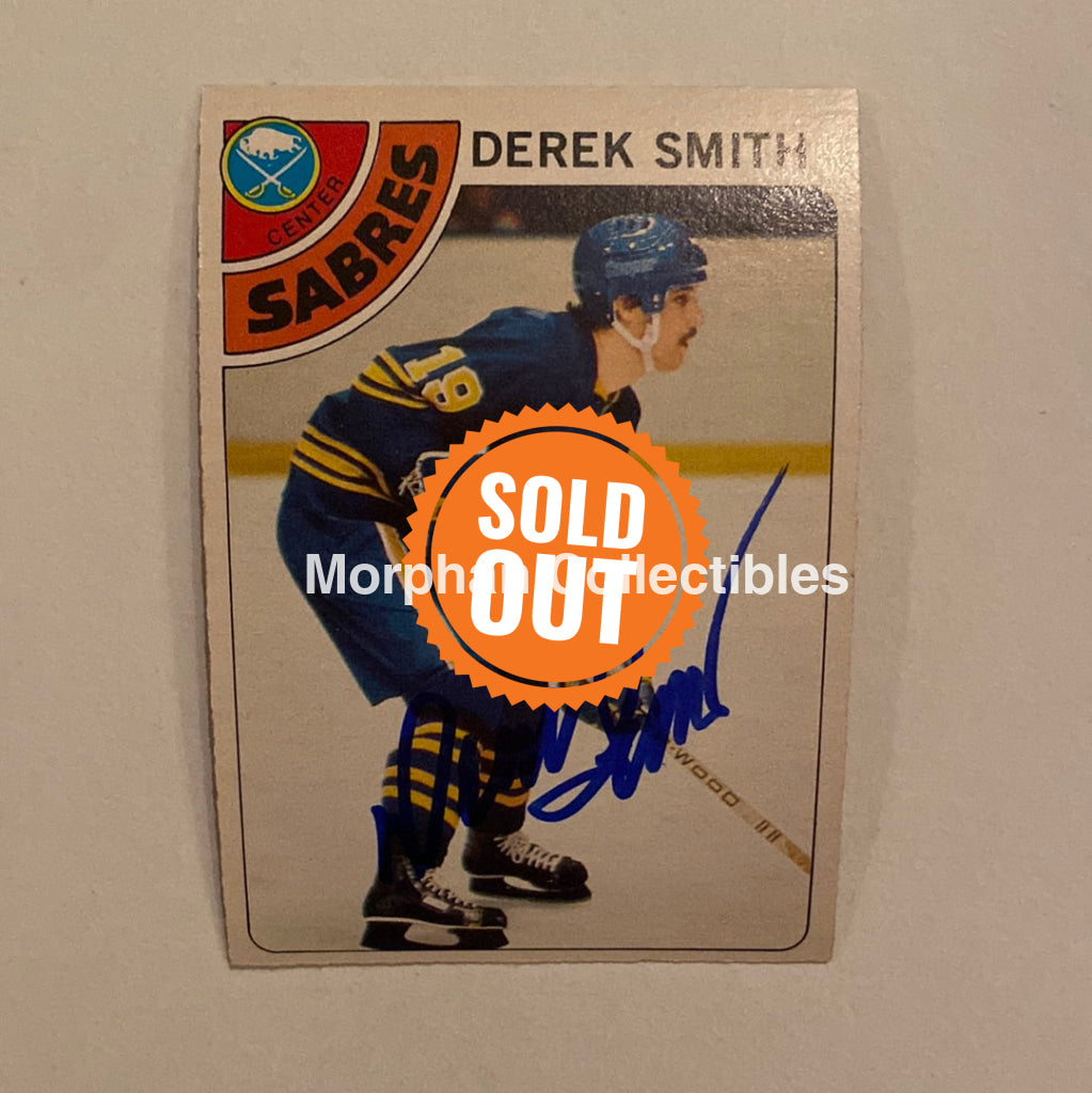 Derek Smith - Autographed Card Opc 1978-79