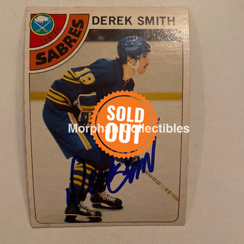 Derek Smith - Autographed Card Opc 1978-79