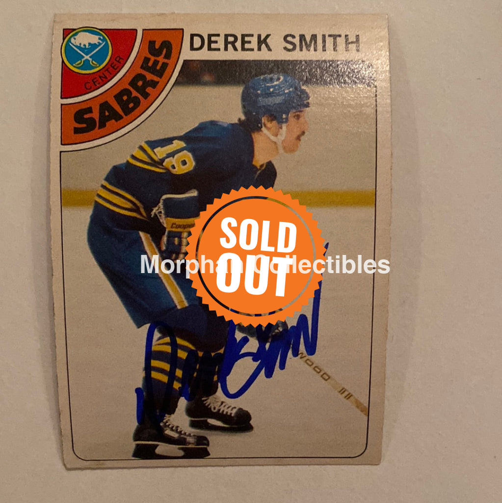 Derek Smith - Autographed Card Opc 1978-79