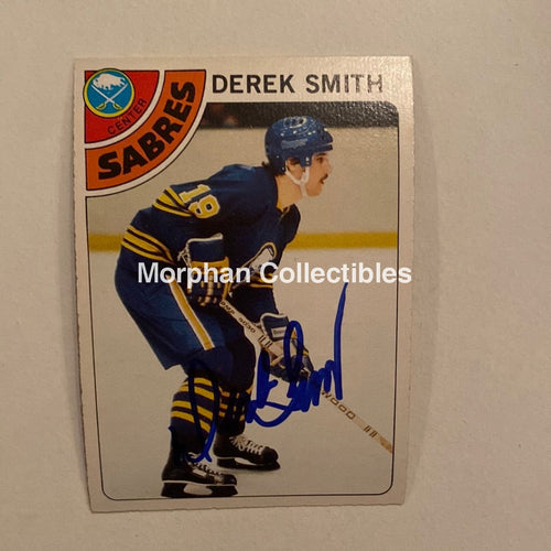 Derek Smith - Autographed Card Opc 1978-79