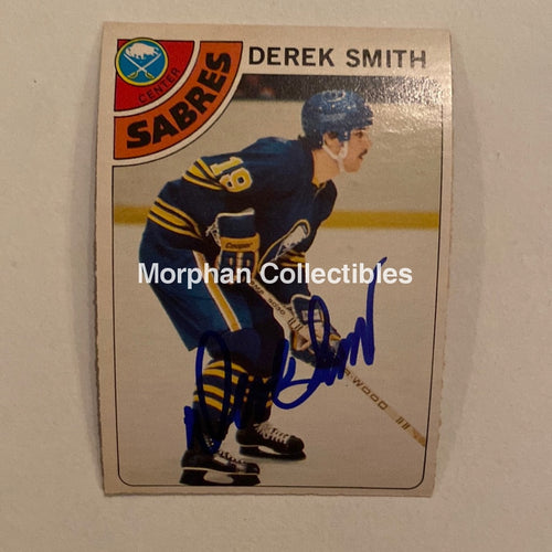 Derek Smith - Autographed Card Opc 1978-79