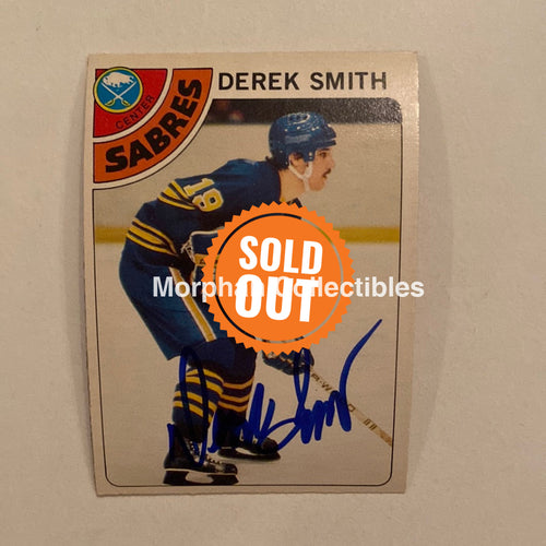 Derek Smith - Autographed Card Opc 1978-79