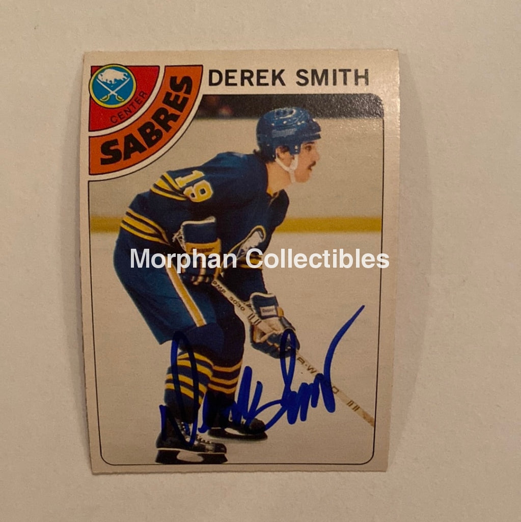 Derek Smith - Autographed Card Opc 1978-79