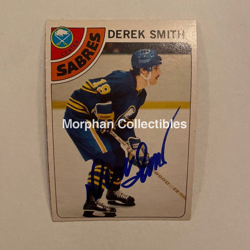 Derek Smith - Autographed Card Opc 1978-79