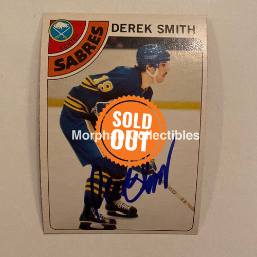 Derek Smith - Autographed Card Opc 1978-79