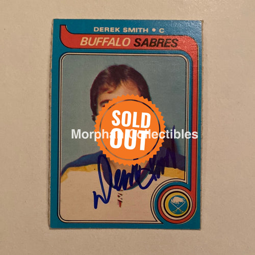 Derek Smith - Autographed Card Opc 1979-80