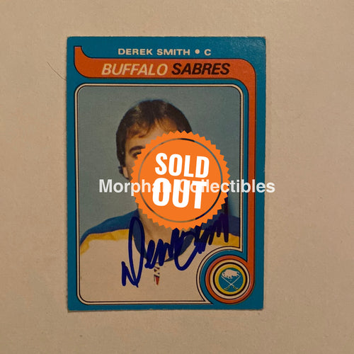 Derek Smith - Autographed Card Opc 1979-80