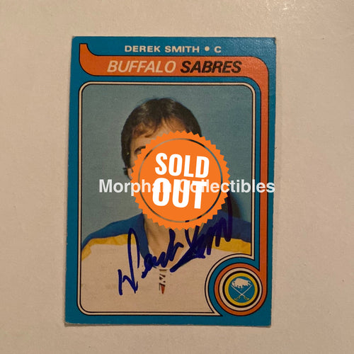 Derek Smith - Autographed Card Opc 1979-80