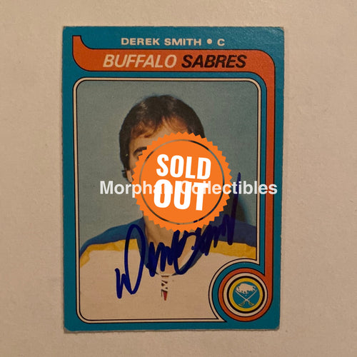 Derek Smith - Autographed Card Opc 1979-80