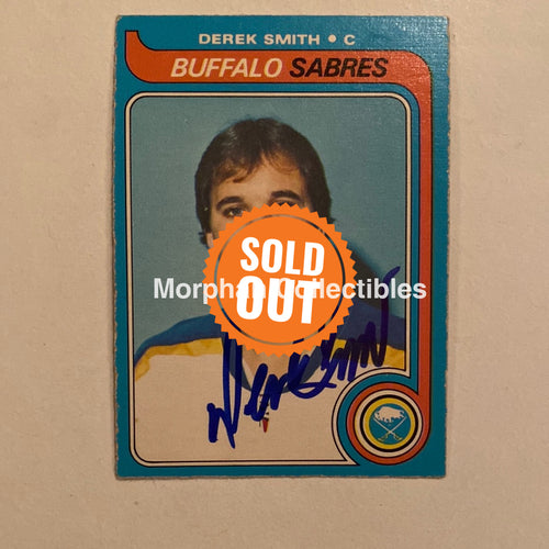 Derek Smith - Autographed Card Opc 1979-80