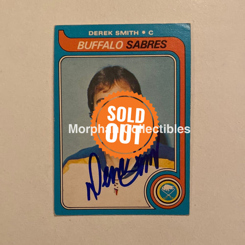 Derek Smith - Autographed Card Opc 1979-80