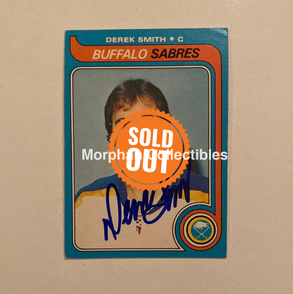 Derek Smith - Autographed Card Opc 1979-80