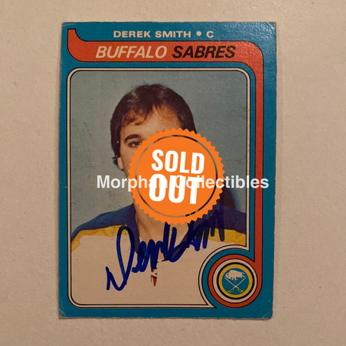 Derek Smith - Autographed Card Opc 1979-80