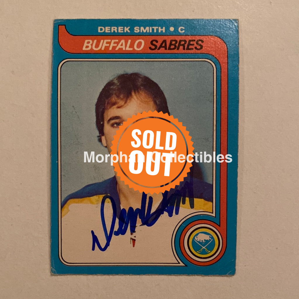 Derek Smith - Autographed Card Opc 1979-80