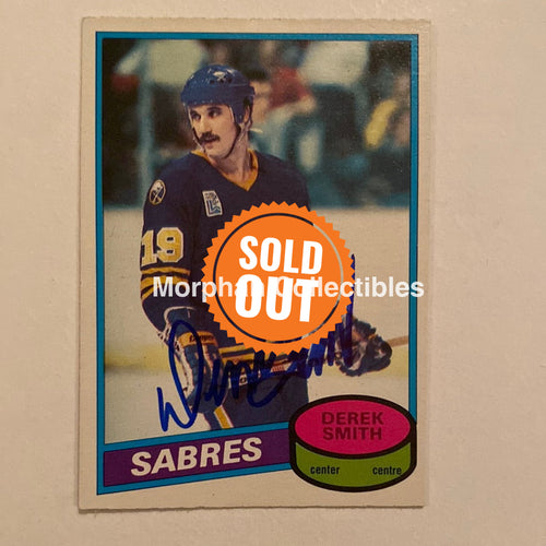 Derek Smith - Autographed Card Opc 1980-81
