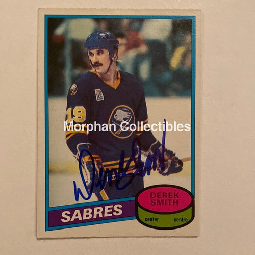 Derek Smith - Autographed Card Opc 1980-81