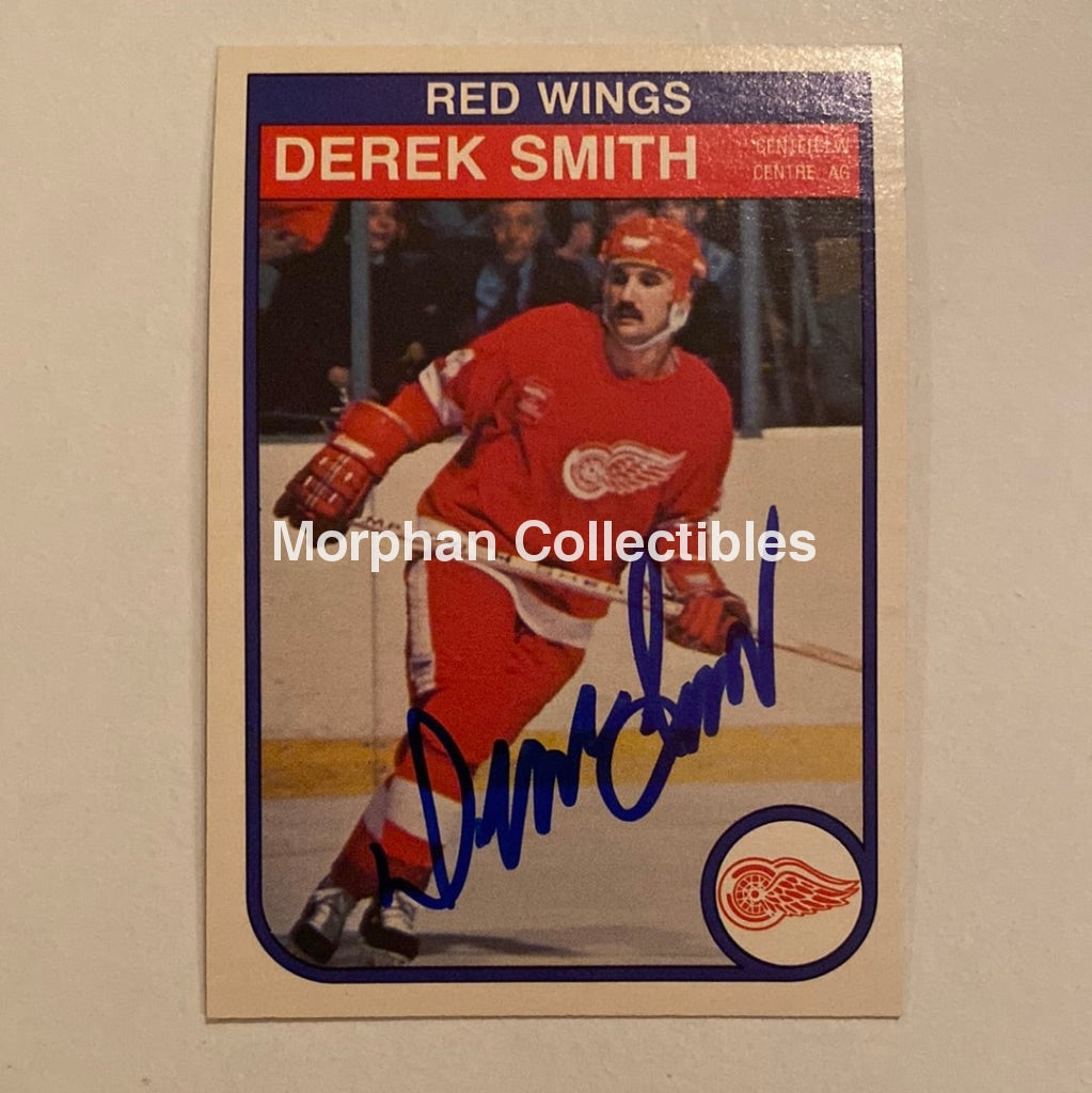 Derek Smith - Autographed Card Opc 1982-83