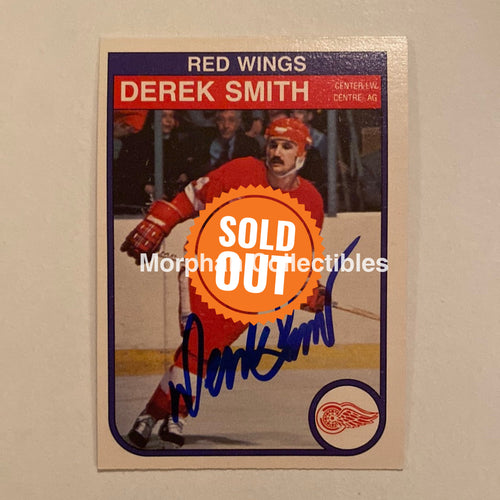 Derek Smith - Autographed Card Opc 1982-83