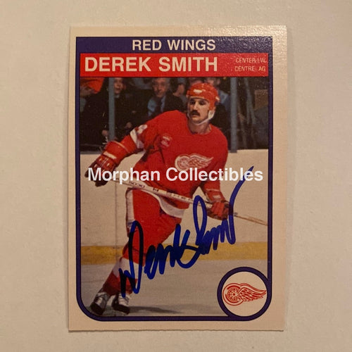 Derek Smith - Autographed Card Opc 1982-83