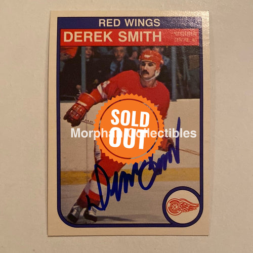 Derek Smith - Autographed Card Opc 1982-83