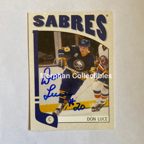 Don Luce - Autographed Card 2005 Itg