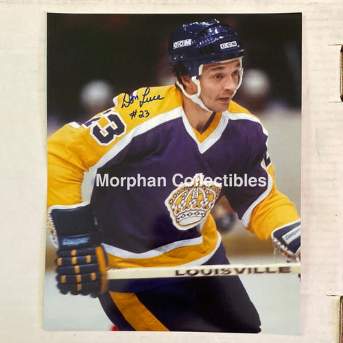 Don Luce - Autographed Los Angelos Kings 8X10 Photo