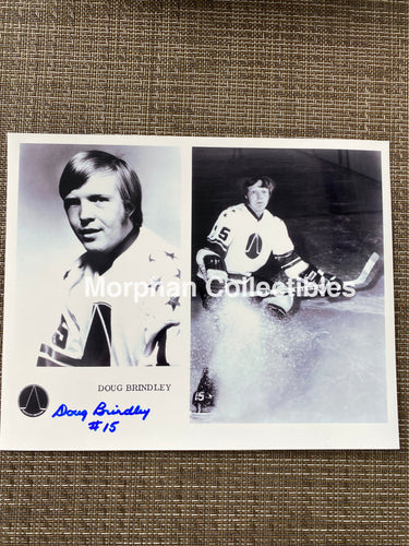 Doug Brindley- Autographed 8X10 Photo - Rochester Americans
