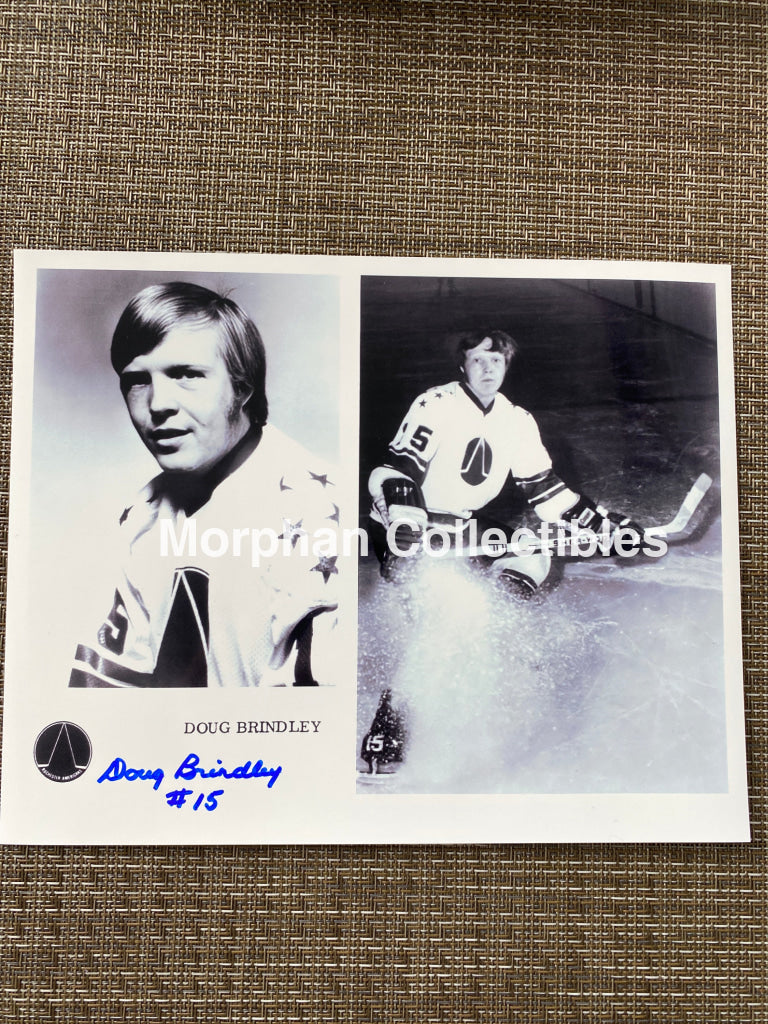 Doug Brindley- Autographed 8X10 Photo - Rochester Americans