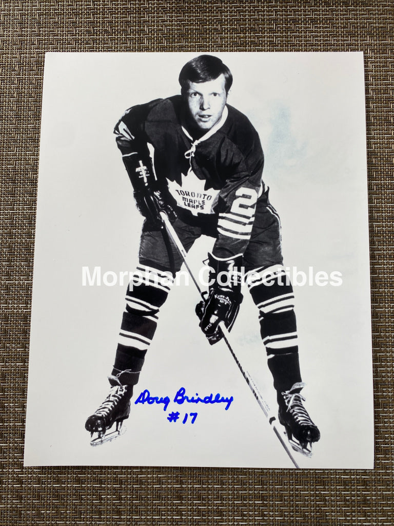Doug Brindley- Autographed 8X10 Photo - Toronto Maple Leafs