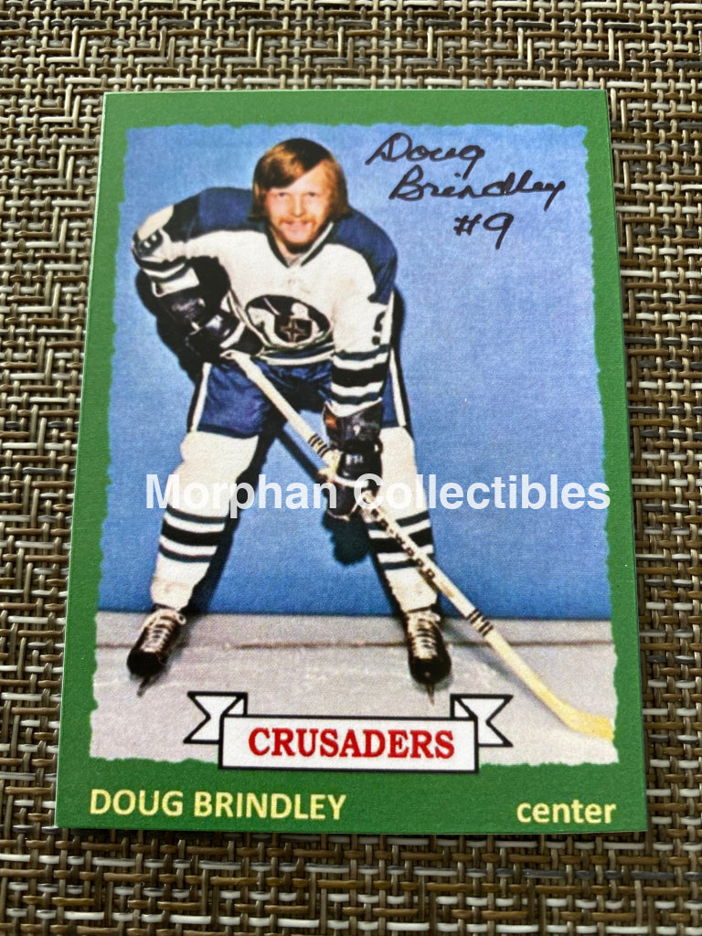 Doug Brindley - Autographed Card Custom Cleveland Crusaders