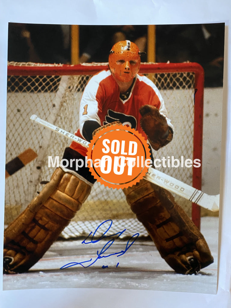 Doug Favell - Autographed 8X10 Photo Philadelphia Flyers