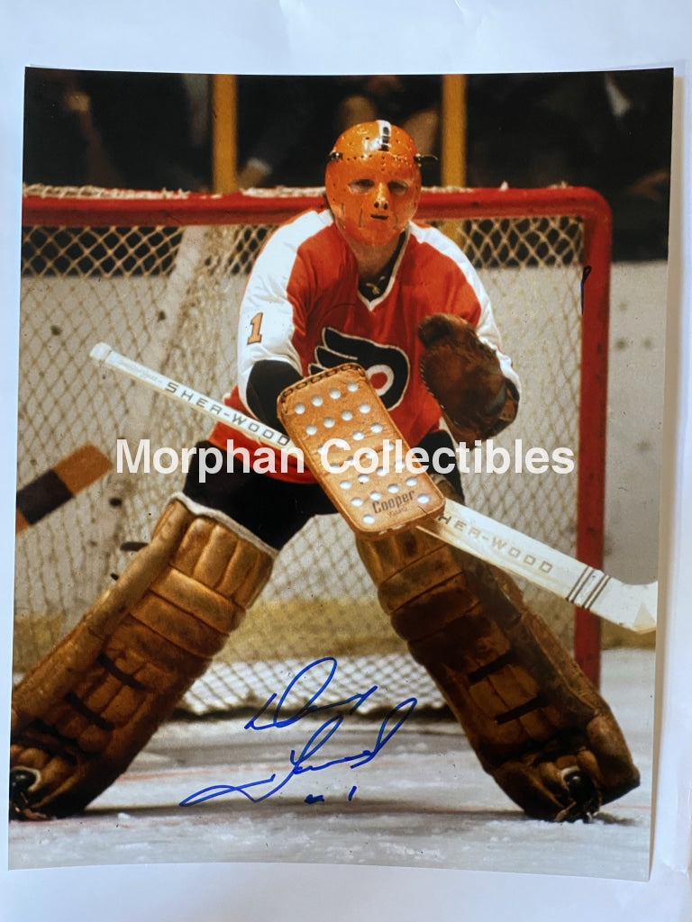 Doug Favell - Autographed 8X10 Photo Philadelphia Flyers