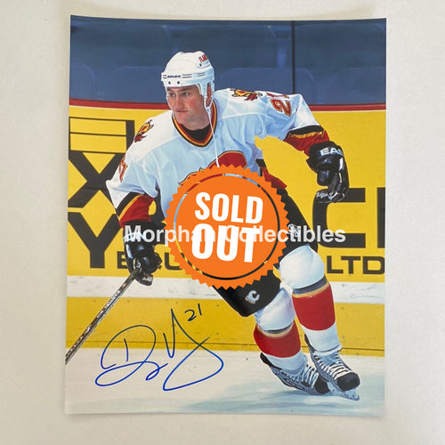 Dwayne Hay - Autographed 8X10 Photo Calgary Flames