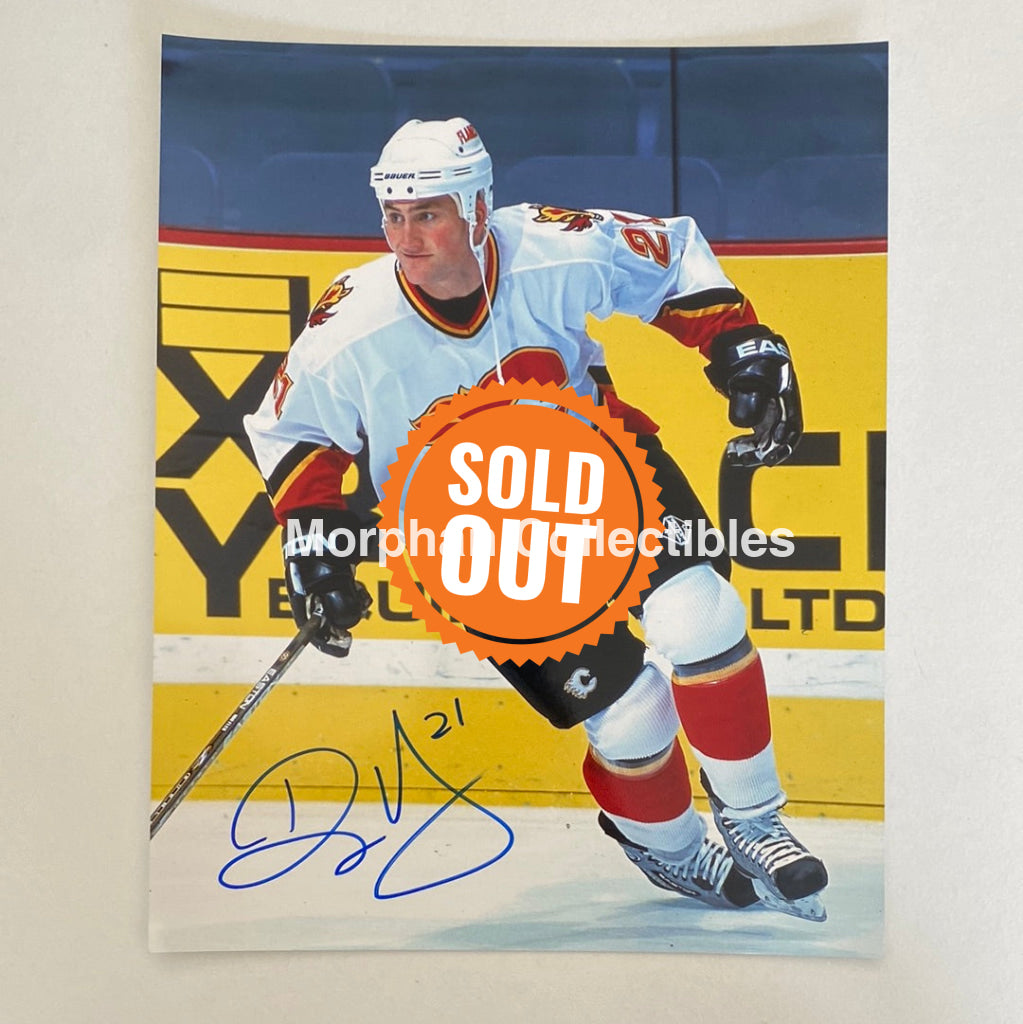 Dwayne Hay - Autographed 8X10 Photo Calgary Flames